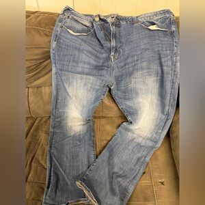 American Eagle Outfitters Straight-Leg Light Wash Jeans  size 42x32